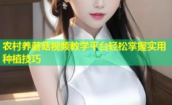 农村养蘑菇视频教学平台轻松掌握实用种植技巧