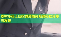 农村小孩上山捡蘑菇精彩视频轻松分享与发现