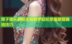 凳子里长蘑菇全程教学轻松掌握蘑菇栽培技巧