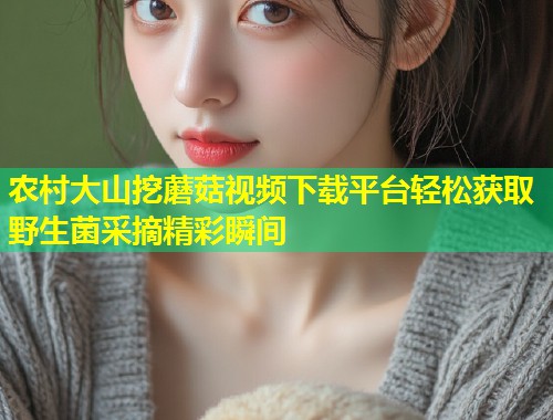 农村大山挖蘑菇视频下载平台轻松获取野生菌采摘精彩瞬间  第1张