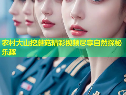 农村大山挖蘑菇精彩视频尽享自然探秘乐趣  第1张