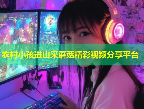 农村小孩进山采蘑菇精彩视频分享平台  第1张